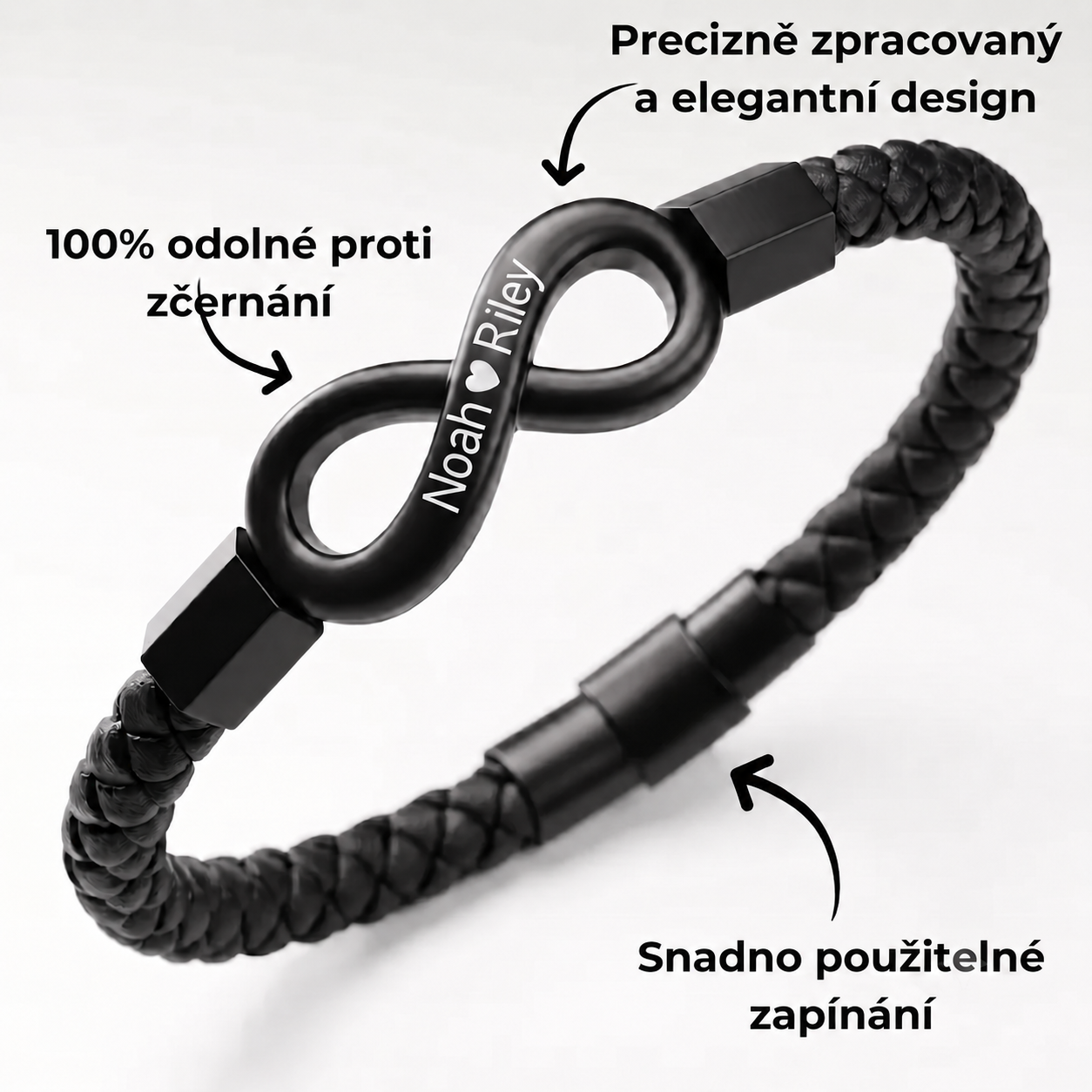 Personalizovaný náramek pro manžela